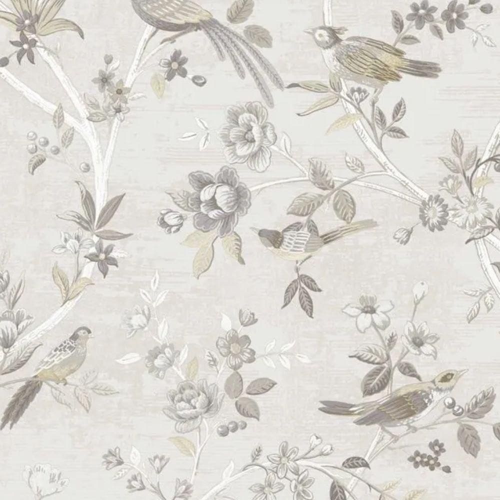 Papel De Parede Thema Animais Cinza 28841