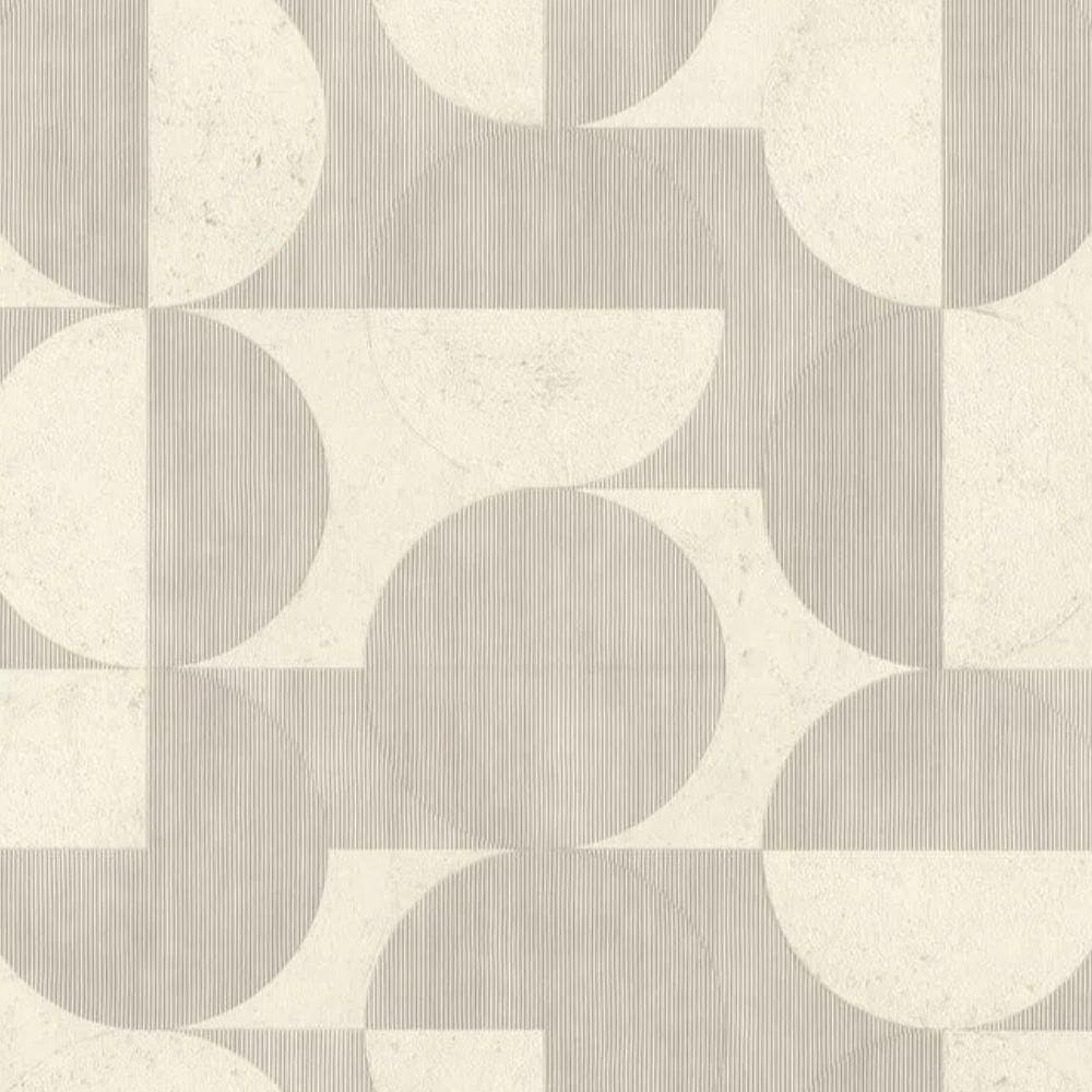 Papel De Parede Concrete Geométrico Cinza 521313