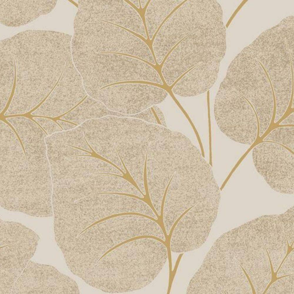 Papel De Parede Ciara Folhagem Branco A63504