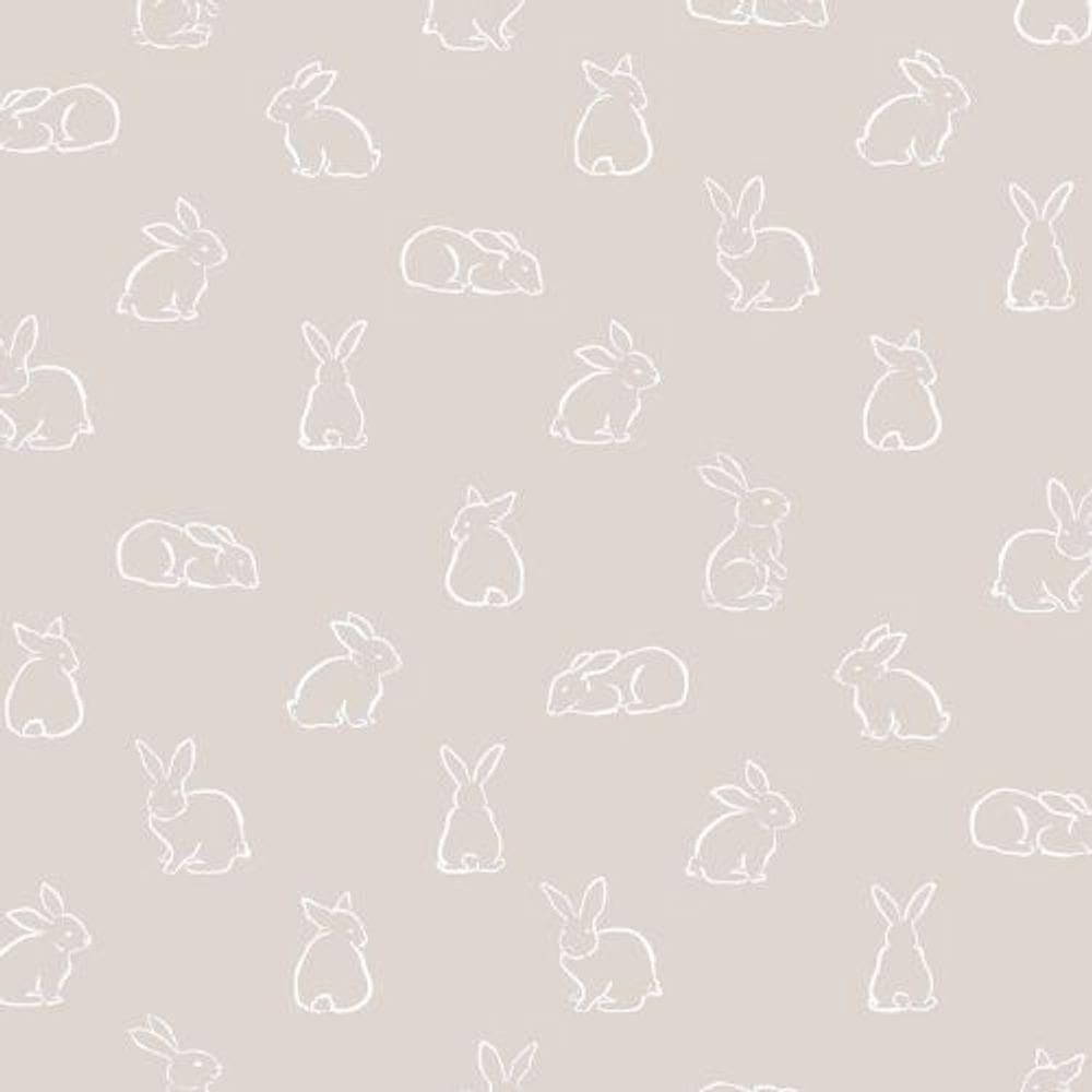 Papel De Parede Minime Infantil Bege 17146