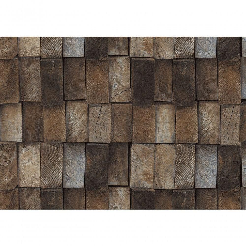 Papel De Parede Terra Gracia Wood Growth Ring (rusty Brown) 831182 Terra Gracia 831182