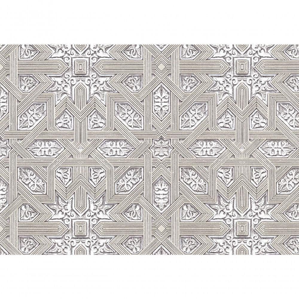 Papel De Parede Terra Gracia Carved Wood Champaign Grey 831222 Terra Gracia 831222