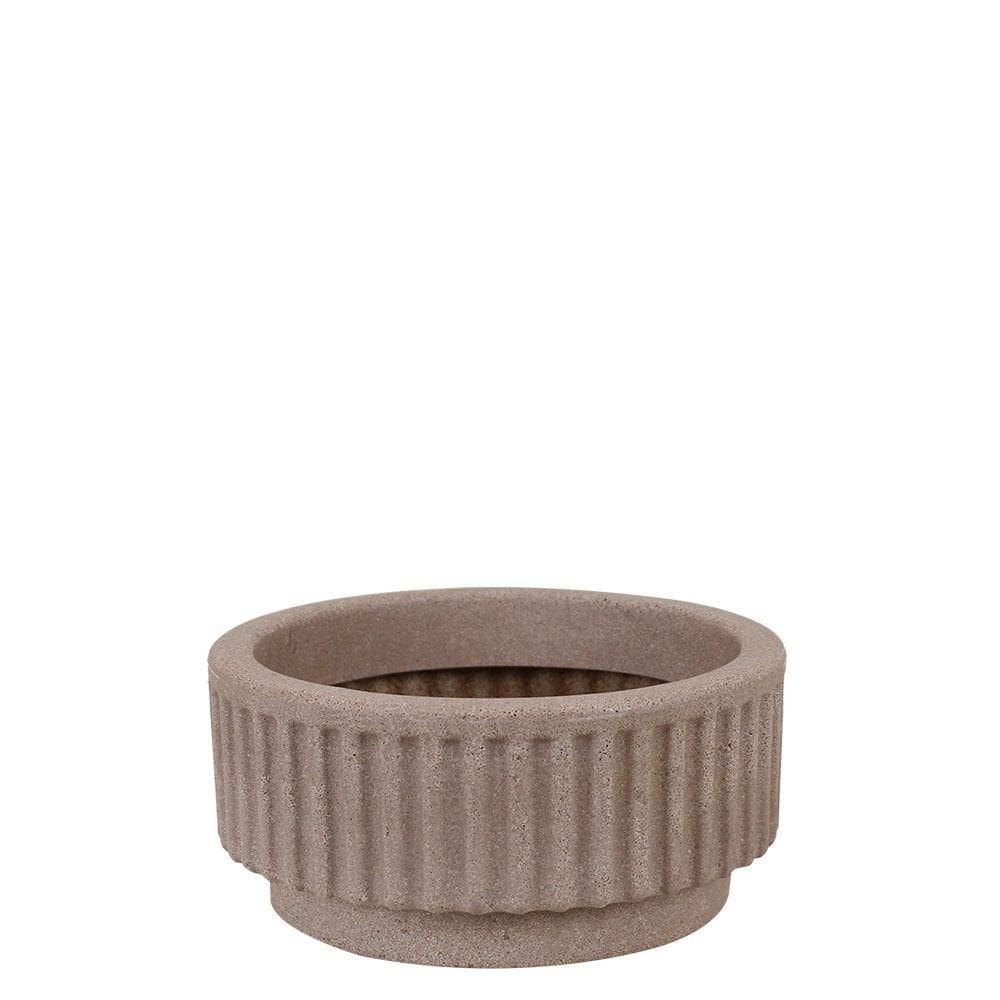 Vaso Sp27 Cilindro 20 X 10 Cm Cor 16 - Antique Castanho