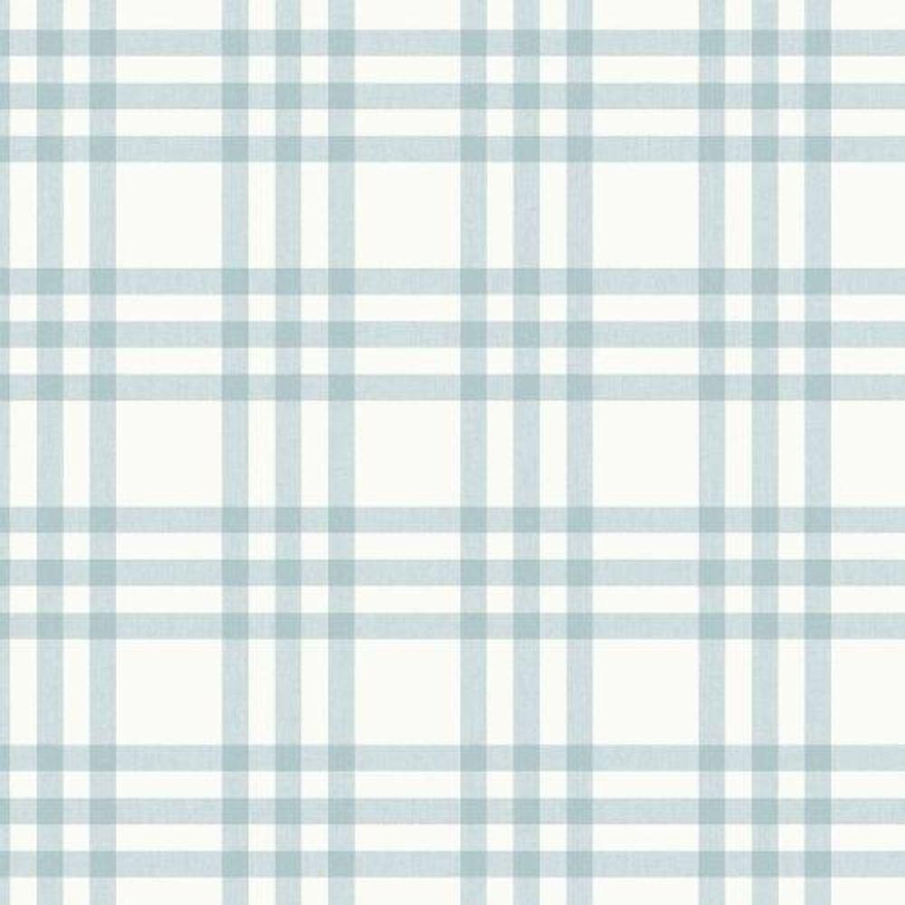 Papel De Parede Minime Xadrez Azul 17151