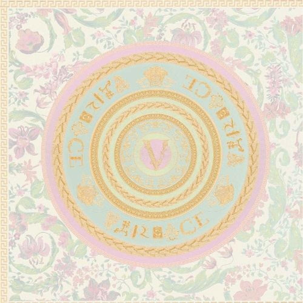 Papel De Parede Versace V Arabesco Bege 387052