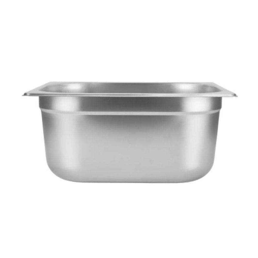 Cuba Gastronomica Inox Gn 1-2x200mm Com Tampa Brasinox