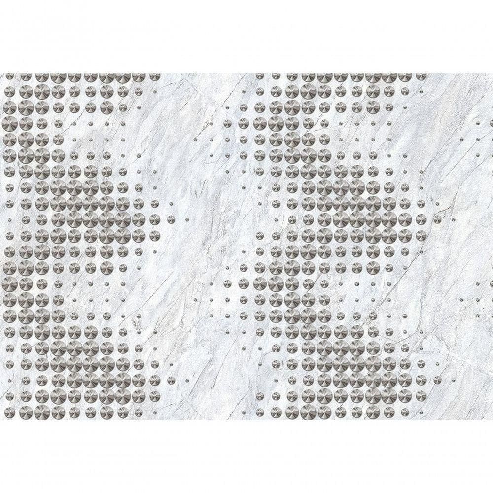 Papel De Parede Terra Gracia Stud Marble (silver) 831011 Terra Gracia 831011