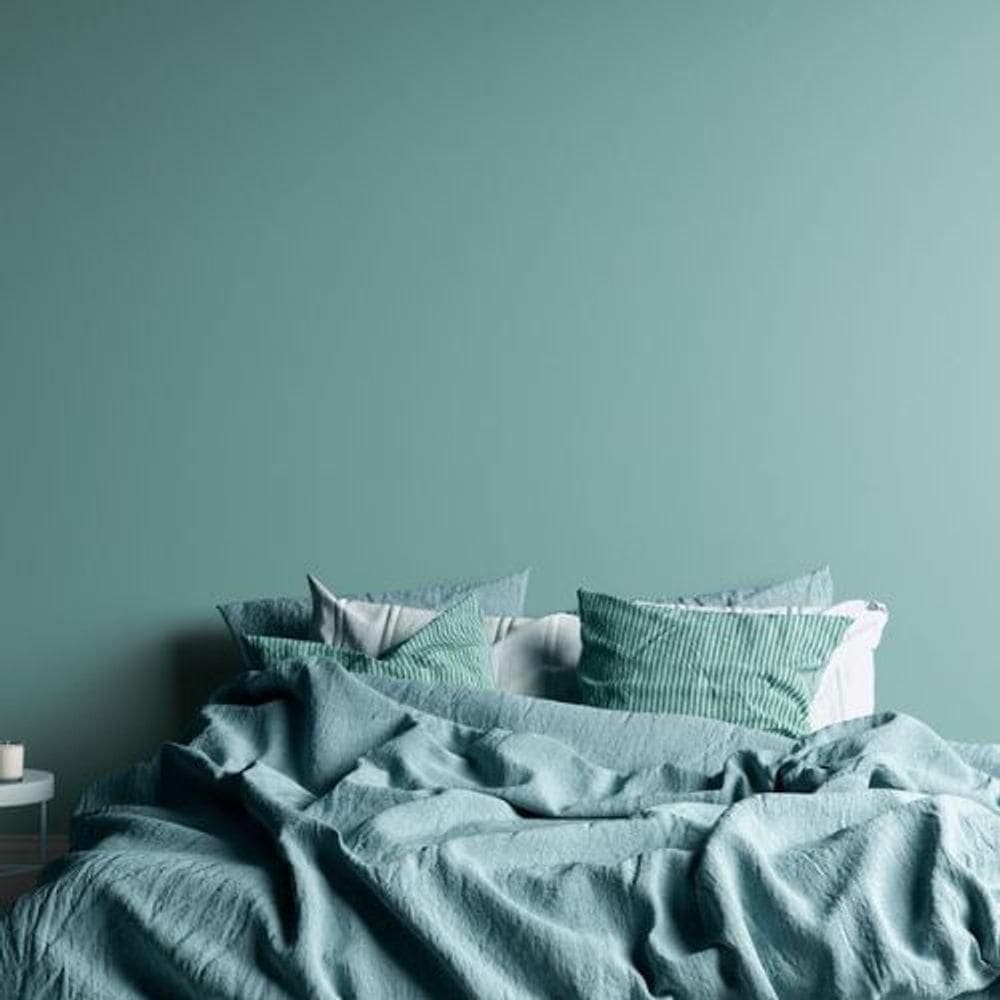 Papel De Parede House Of Turnowsky Aspecto Têxtil Azul 389038