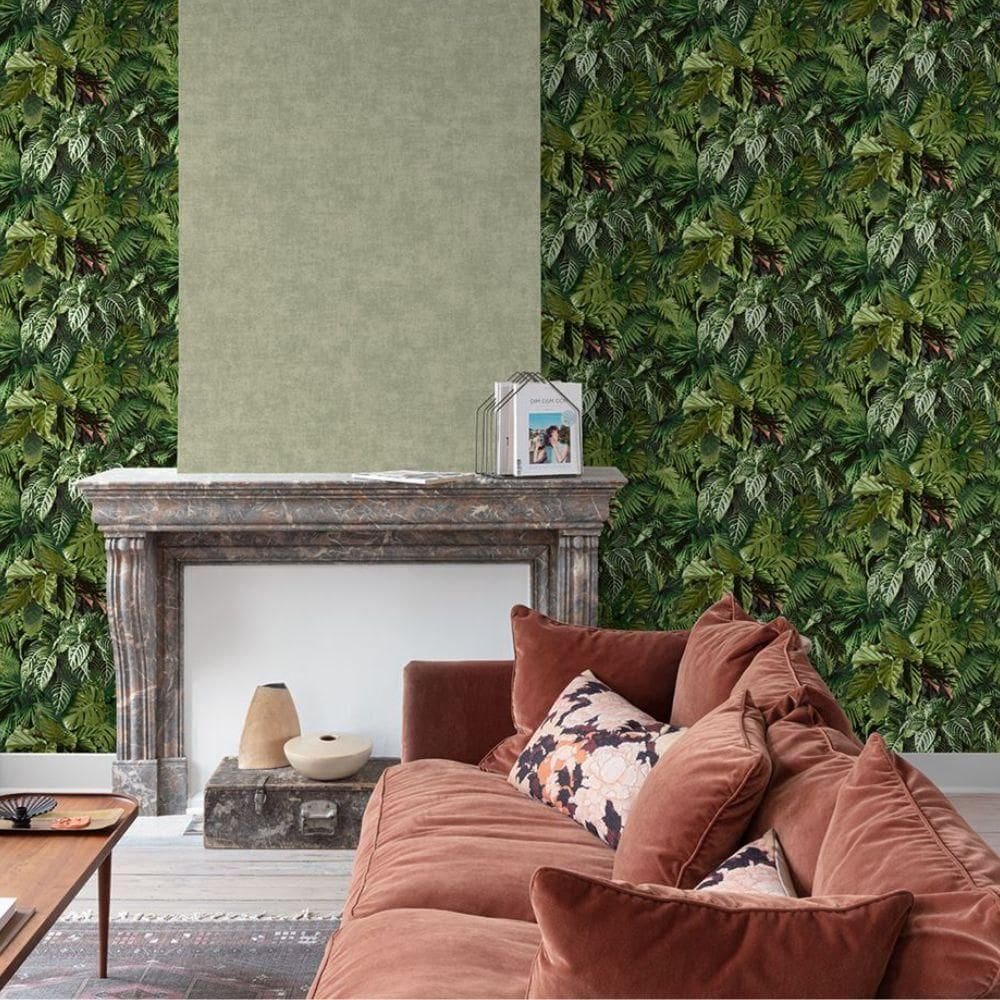 Papel De Parede Ciara Folhagem Verde A58601