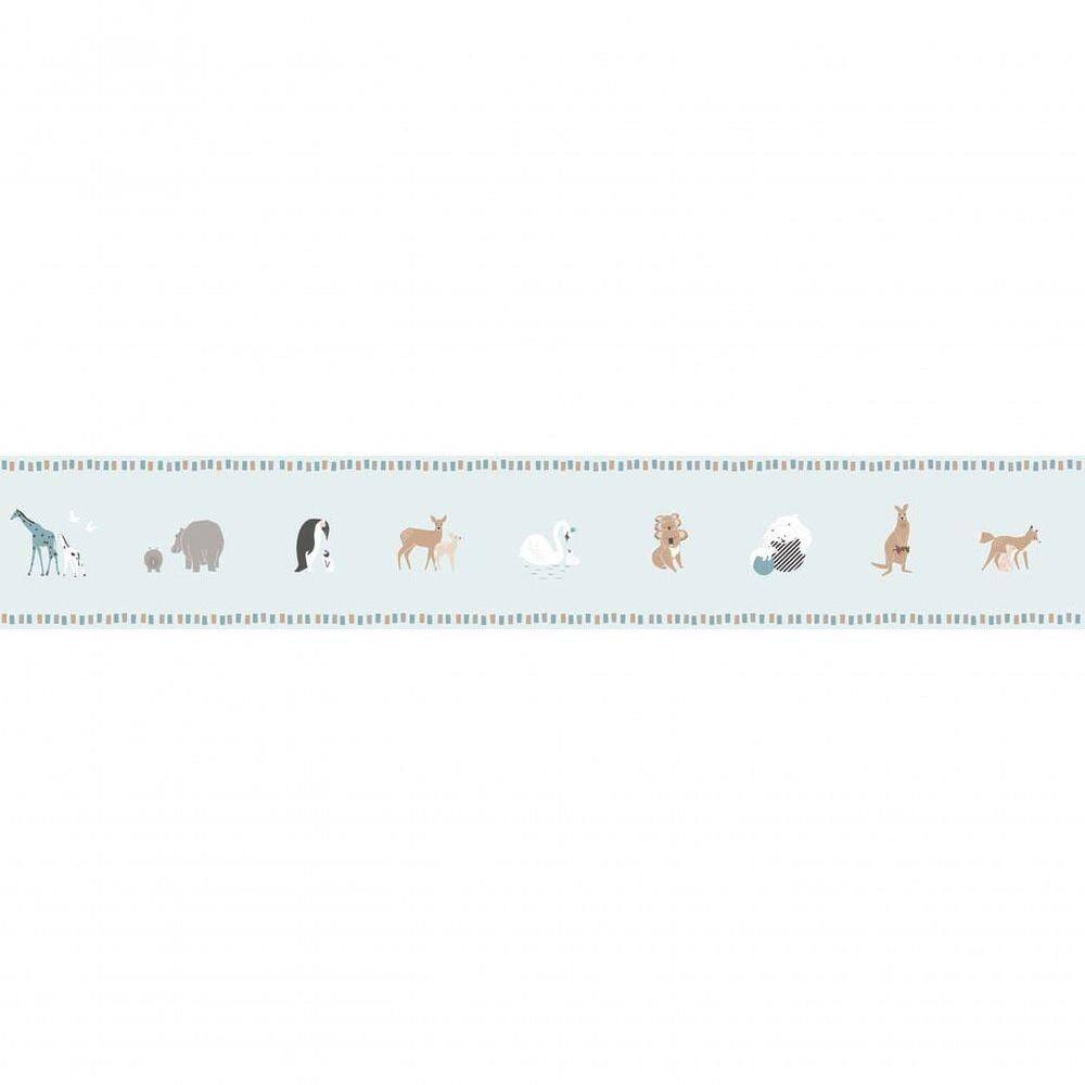 Faixa De Parede Adesiva Sambori Family 7504-1 - Tam 0,16m X 5m