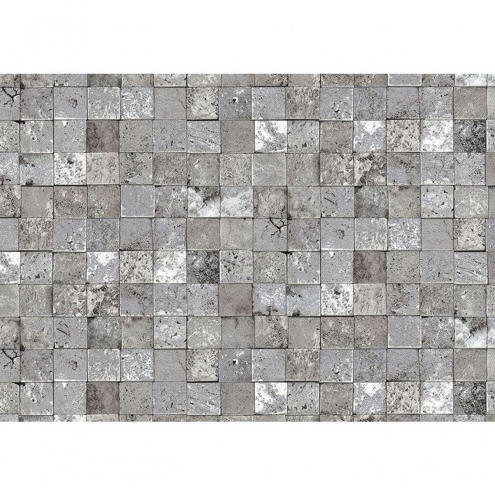 Papel De Parede Terra Gracia Square Stone Oyster Grey 831072 Terra Gracia 831072