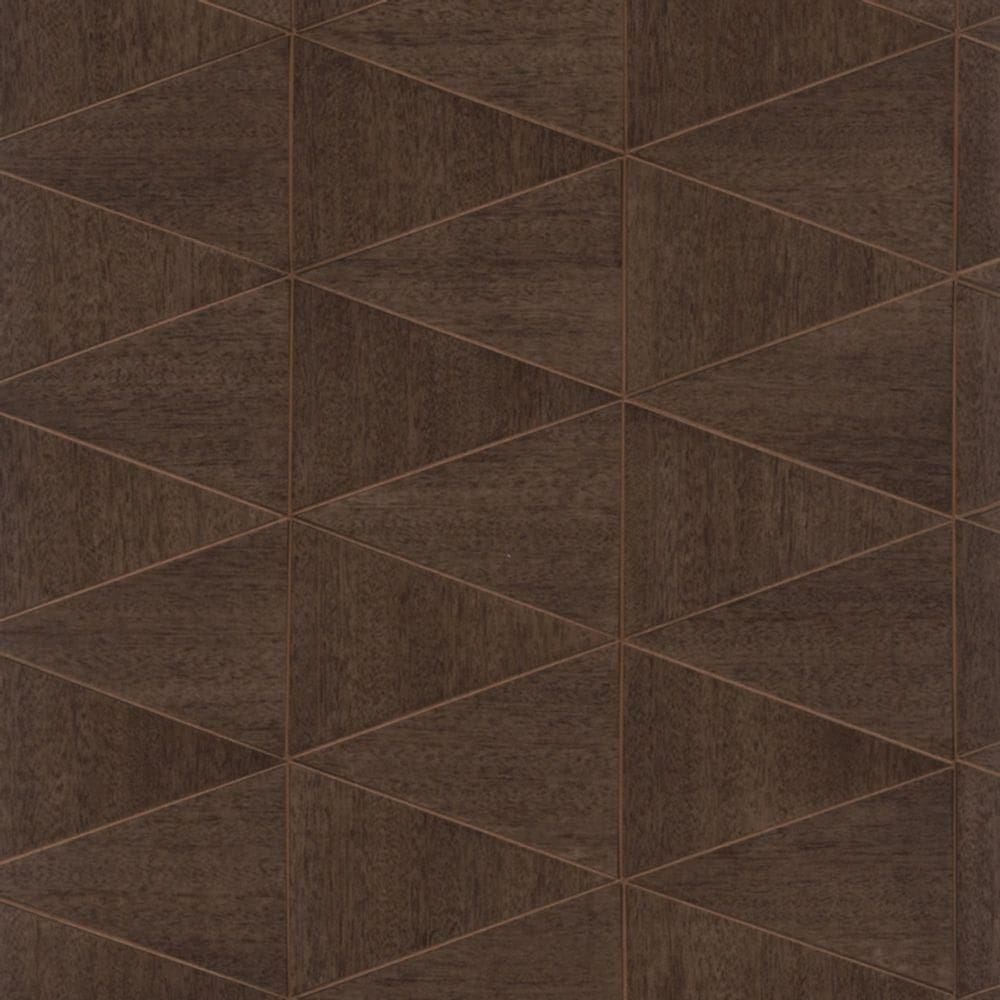 Papel De Parede Travertino Geométrico Marrom 33361