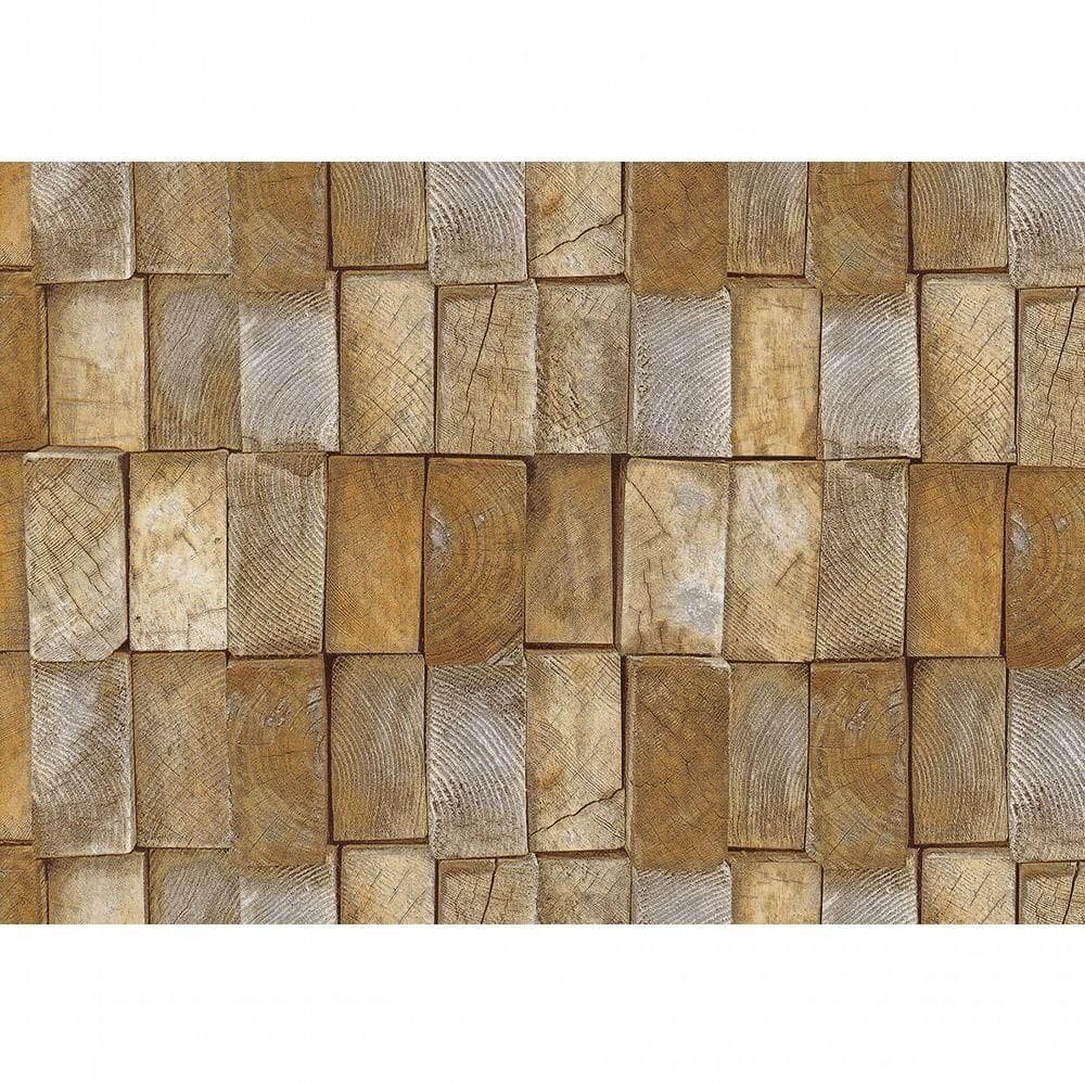 Papel De Parede Terra Gracia Wood Growth Ring (light Ocher) 831181 Terra Gracia 831181