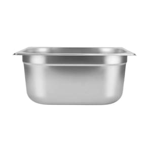 Kit 4 Cubas Gastronomica Inox 1-2x200mm Com Tampas Brasinox