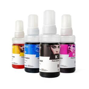 4 Refil Tinta Recarga De Cartucho Impressora Compatível Epson T664