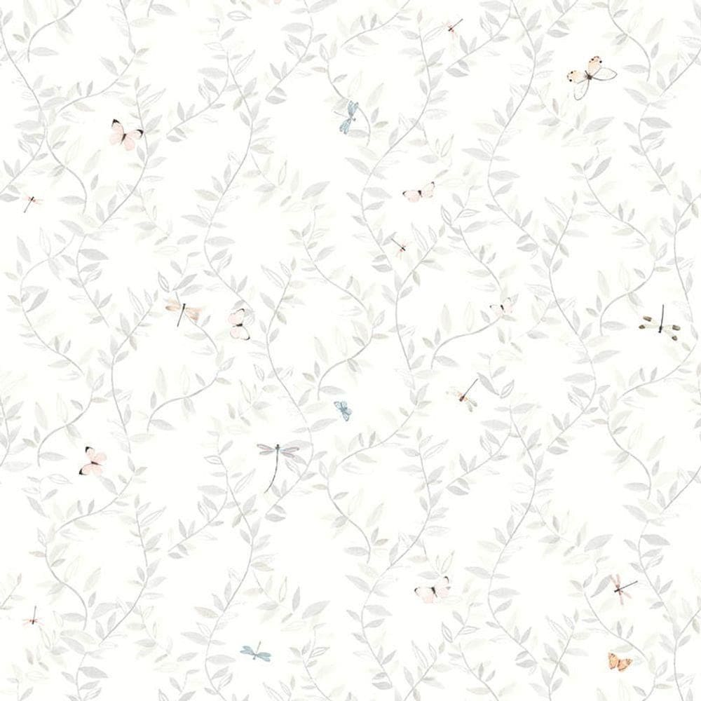 Papel De Parede Tartine Et Chocolat Envolée Fleurie 36200709 - Rolo 10m X 0,53m