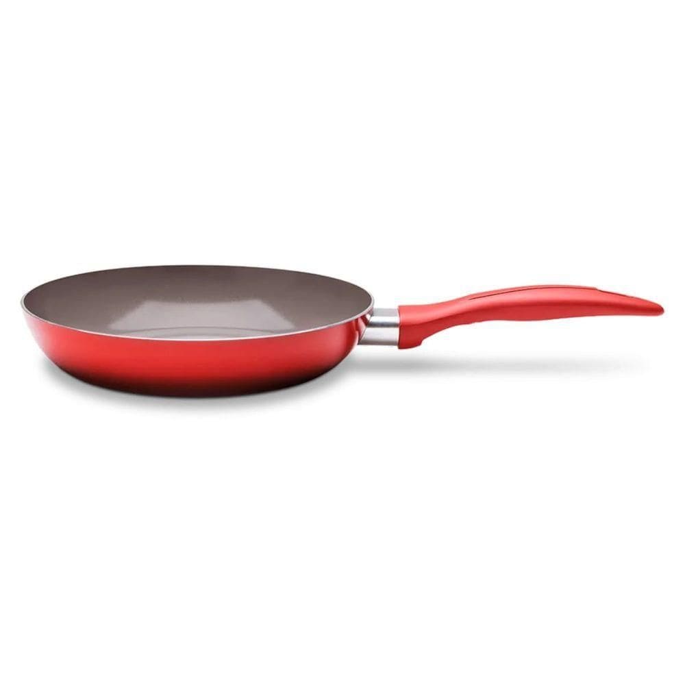 Frigideira Brinox Easy ø18cm 0,55l Antiaderente Ceramic Life Vermelha Vermelho