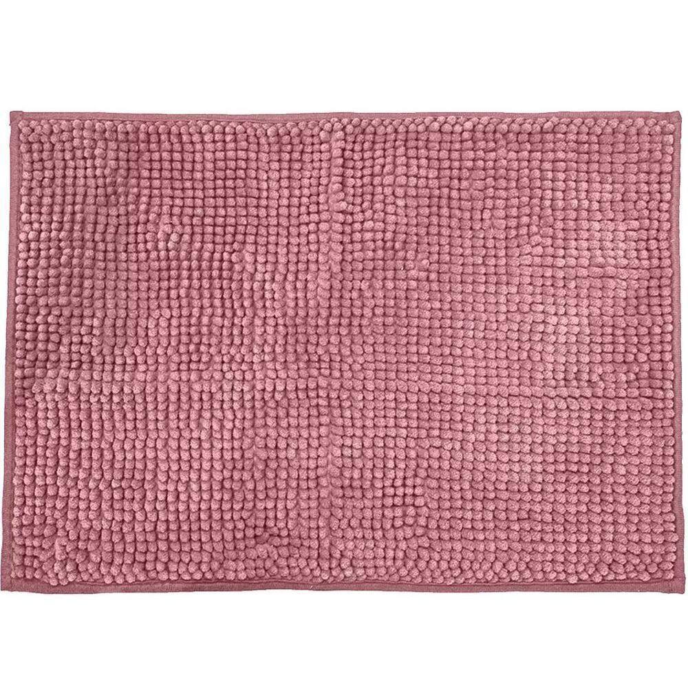 Tapete Popcorn Antiderrapante 50x70cm Rosa
