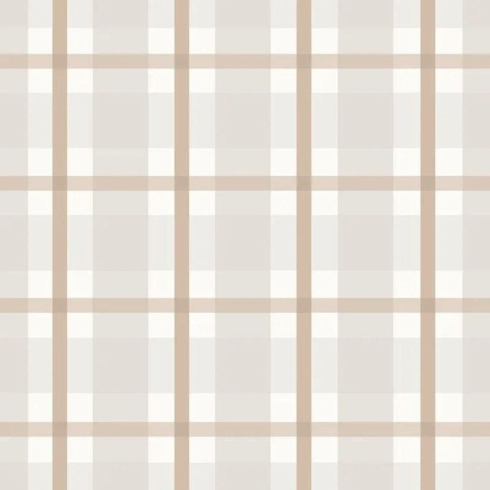 Papel De Parede Revoada Xadrez Cinza E Marrom 4457