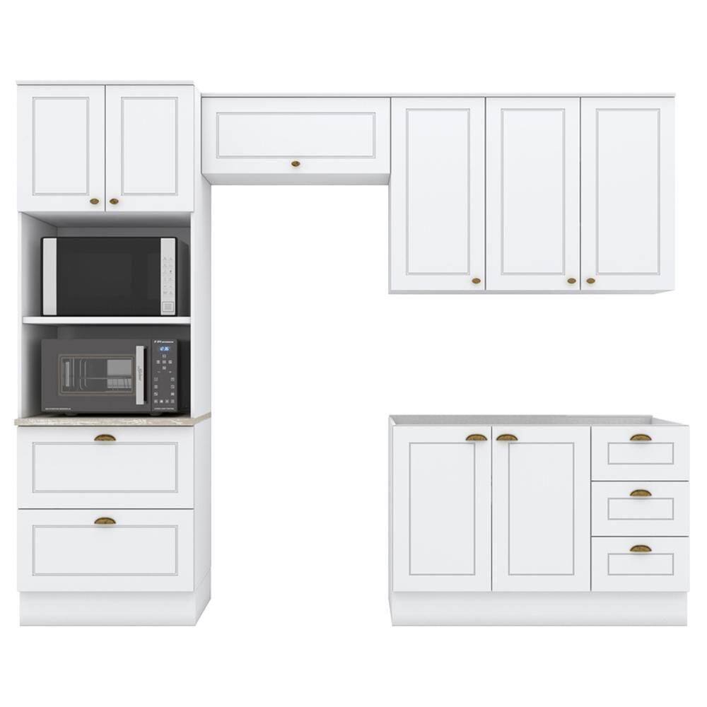 Cozinha Modulada 4 Pecas 272 Cm Ce373 Americana Henn.