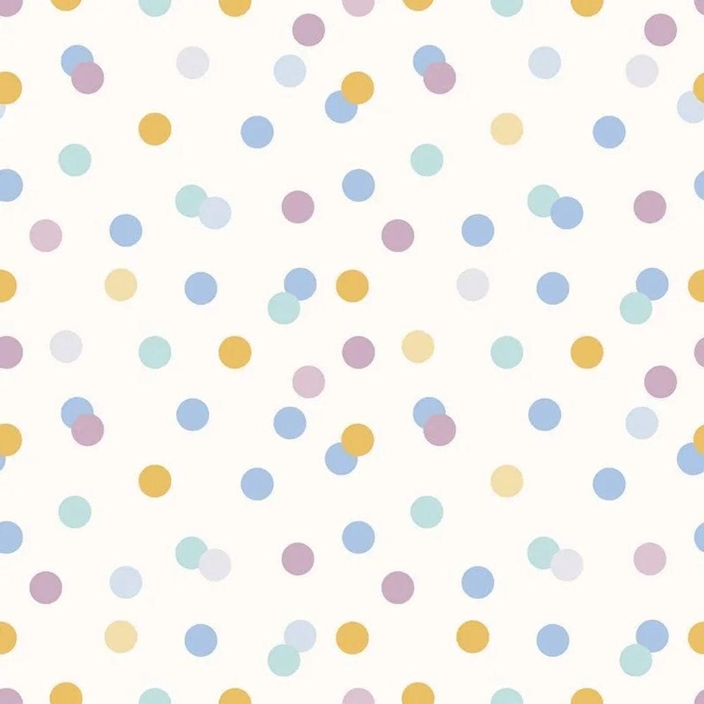 Papel De Parede Revoada Confete Lilás 4408