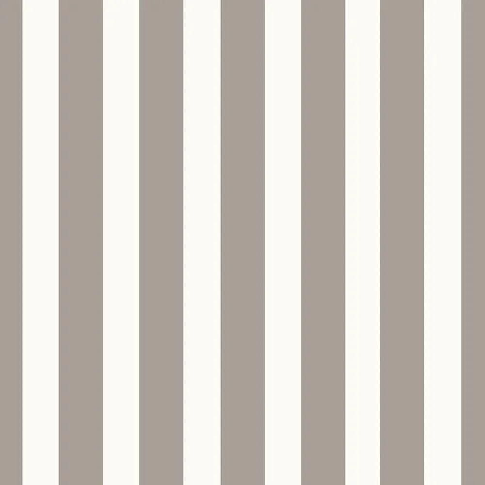 Papel De Parede Revoada Listrado Cinza Claro 4417