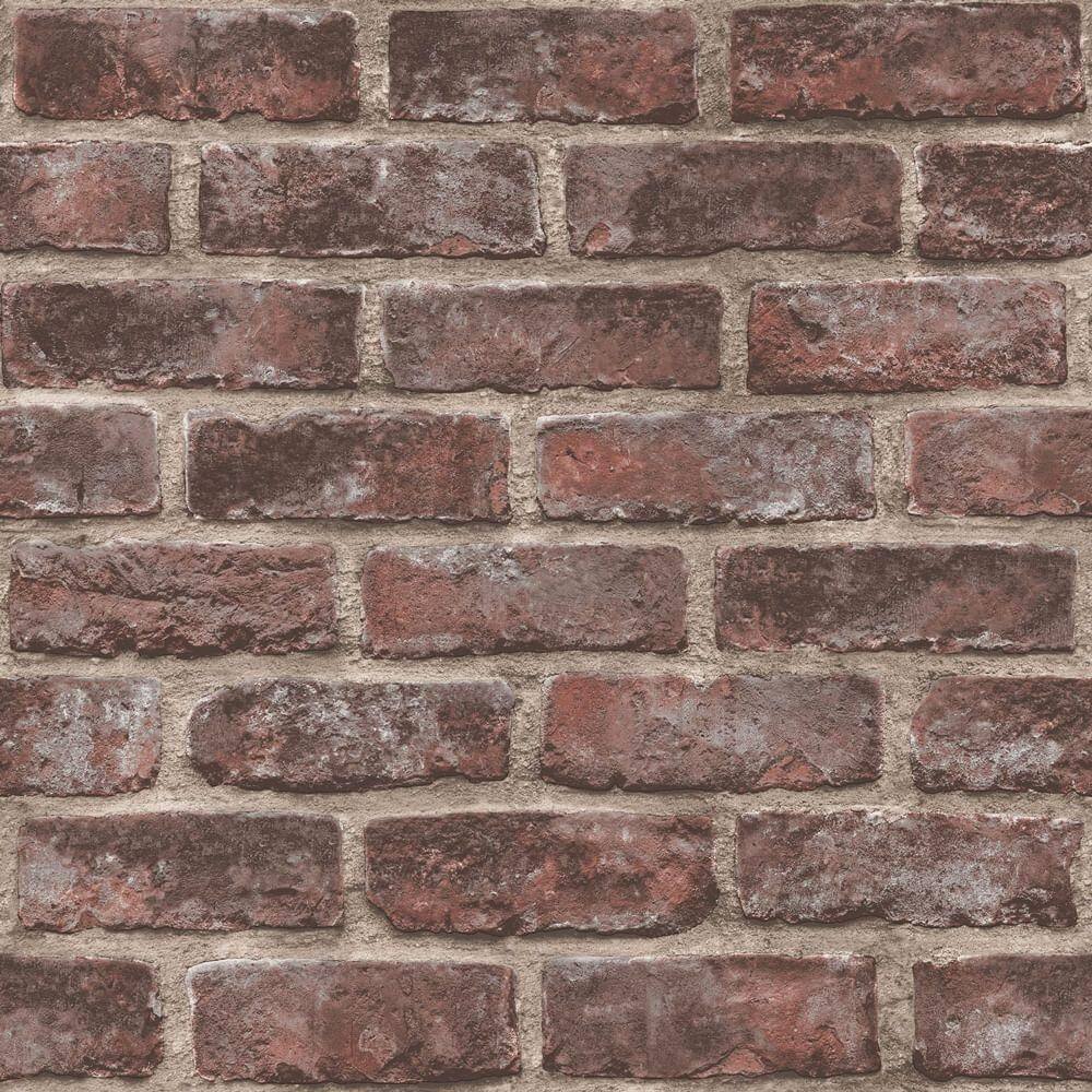 Papel De Parede Exposure Ep3505 Parede De Tijolos - Rolo 10m X 0,53m