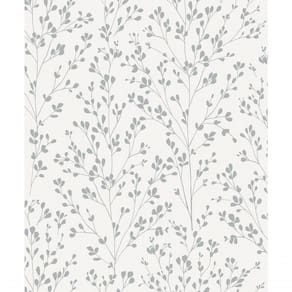 Papel De Parede Icon Folhagem Prata A71402