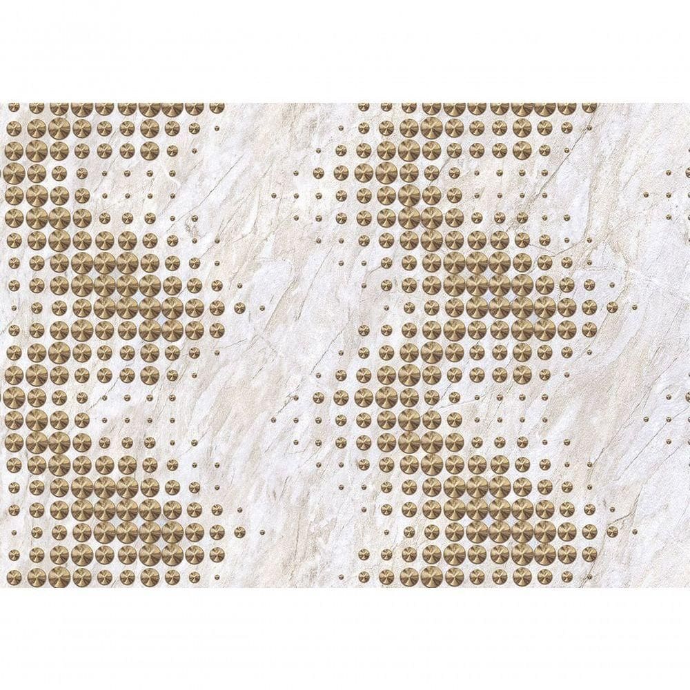 Papel De Parede Terra Gracia Stud Marble (bianco Gold) 831012 Terra Gracia 831012