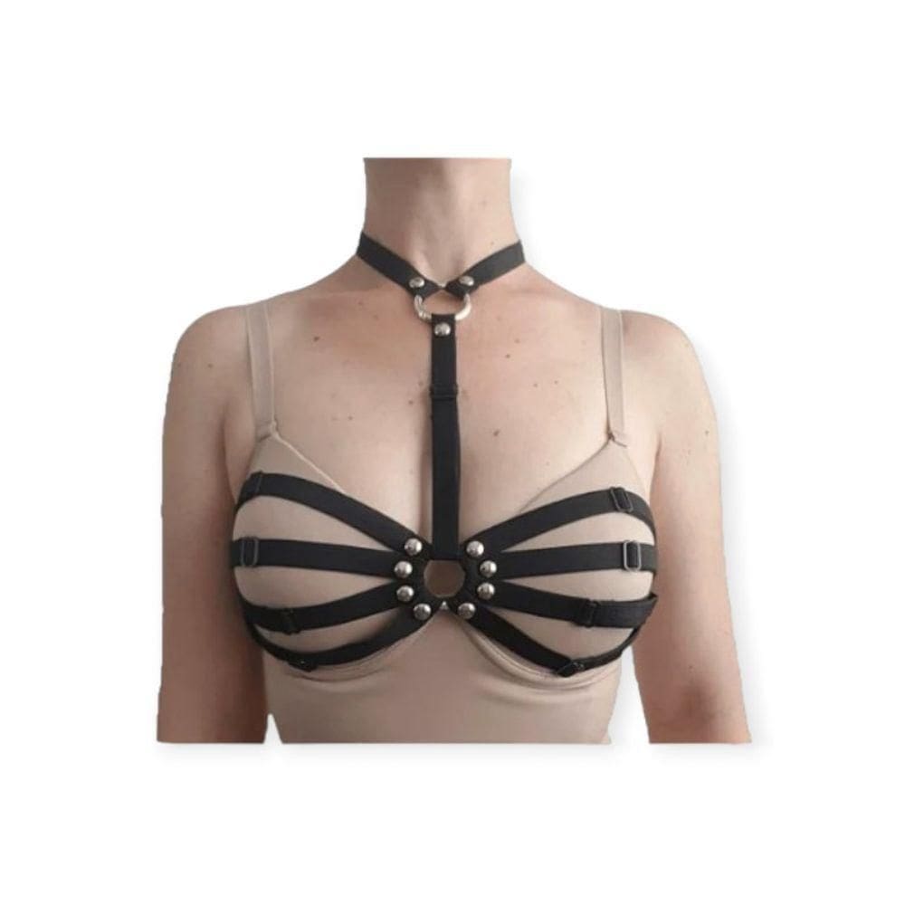 Harness Tomara Que Caia Em Elástico Orion Coleção Fetiche - Lovetoys - Preto, único