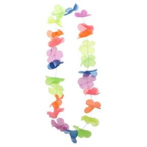 Colar Carnaval Havaiano Colorido - 1 Un