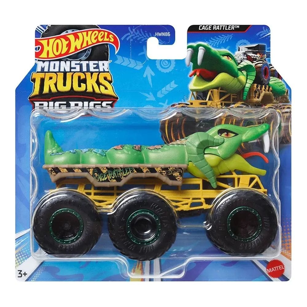 Hot Wheels Super Caminhão Monster Truck Big Rigs Mattel HVN8