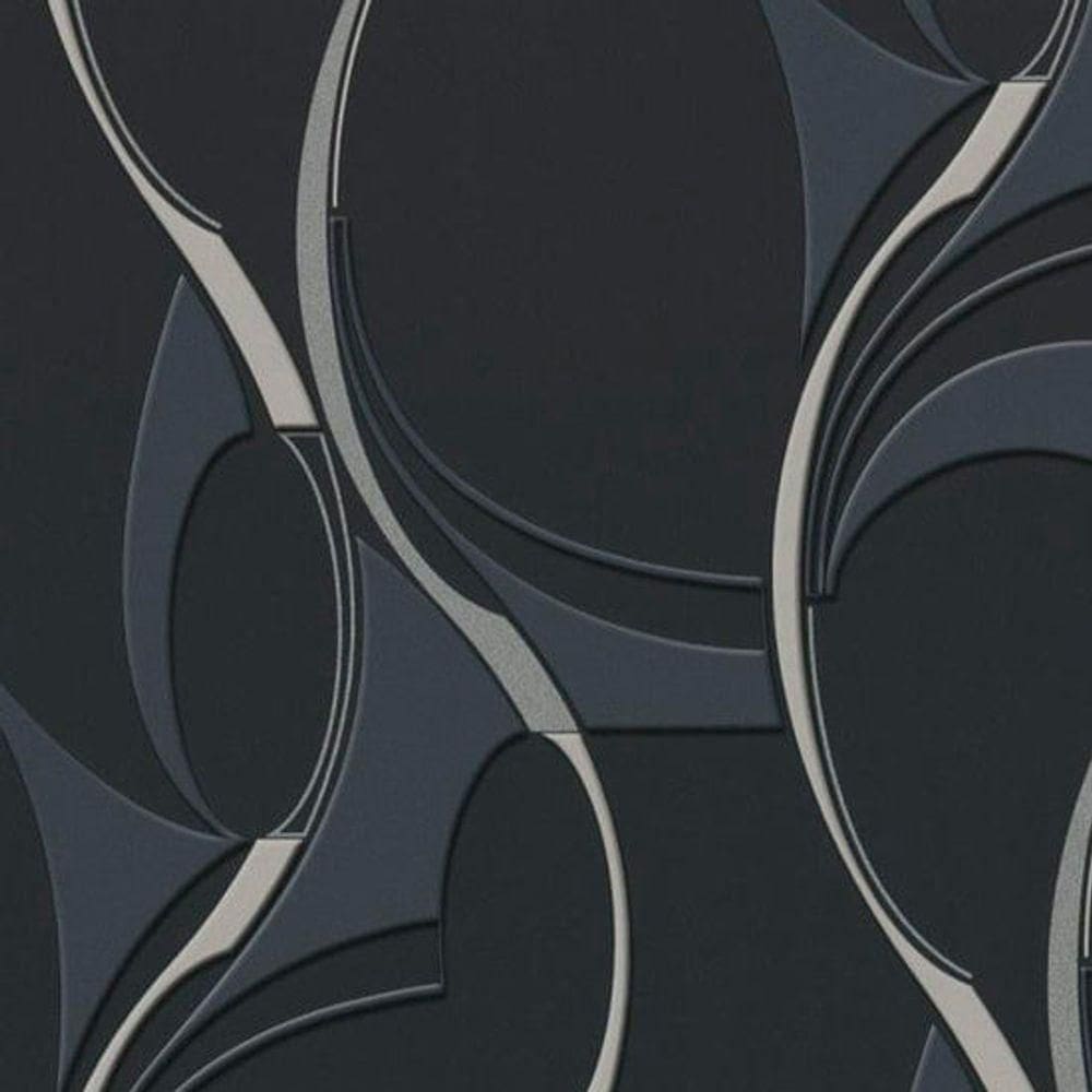 Papel De Parede Ddd Em 3d Max 28314 Moderno - Rolo 10m X 0,53m