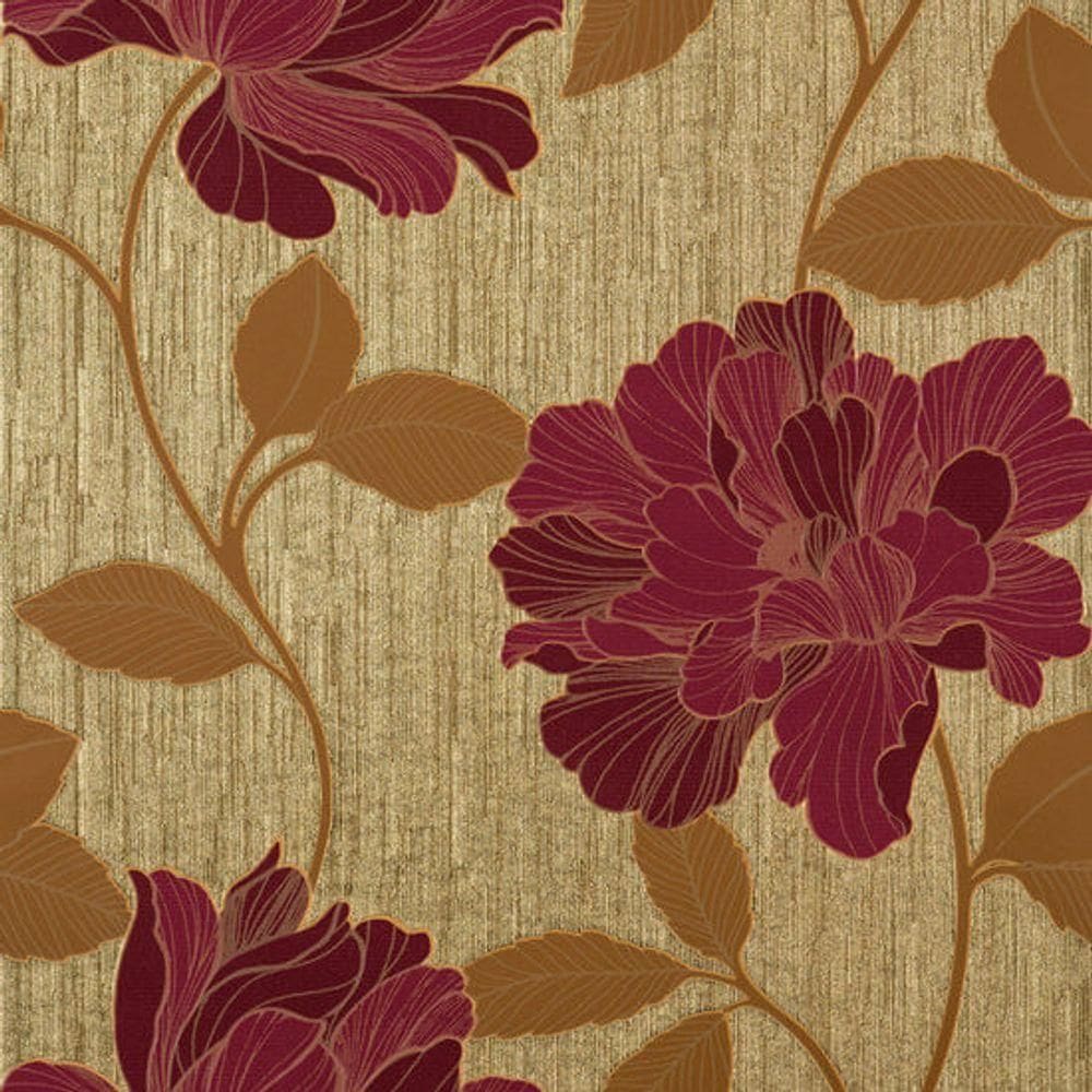 Papel De Parede Enchantment 121205 Vinílico - Rolo 10m X 0,53m