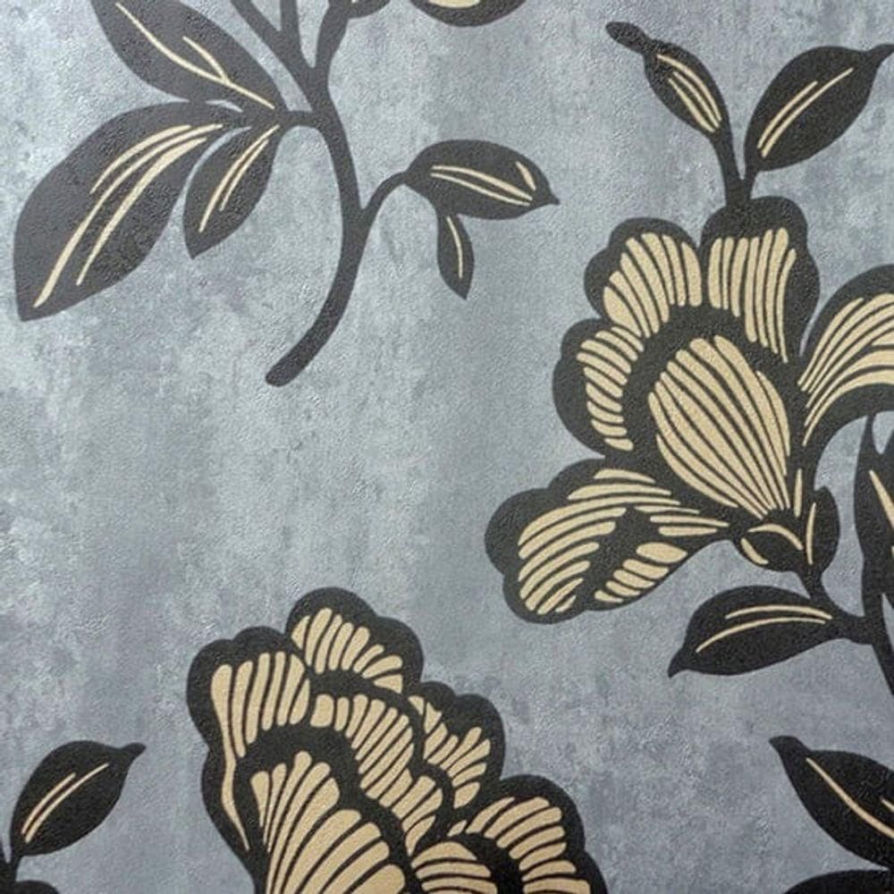 Papel De Parede Italiano Flow 80609 Vinílico