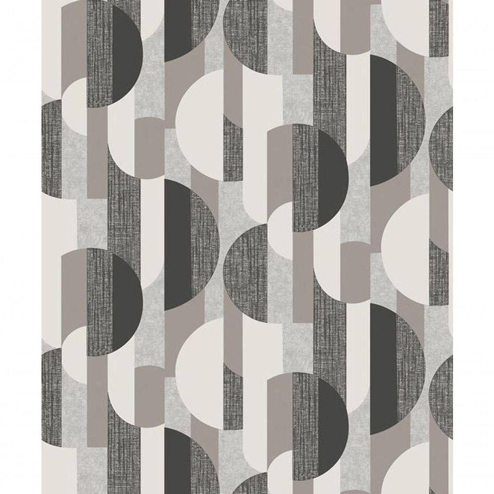 Papel De Parede Maison Geométrico Bege A56301