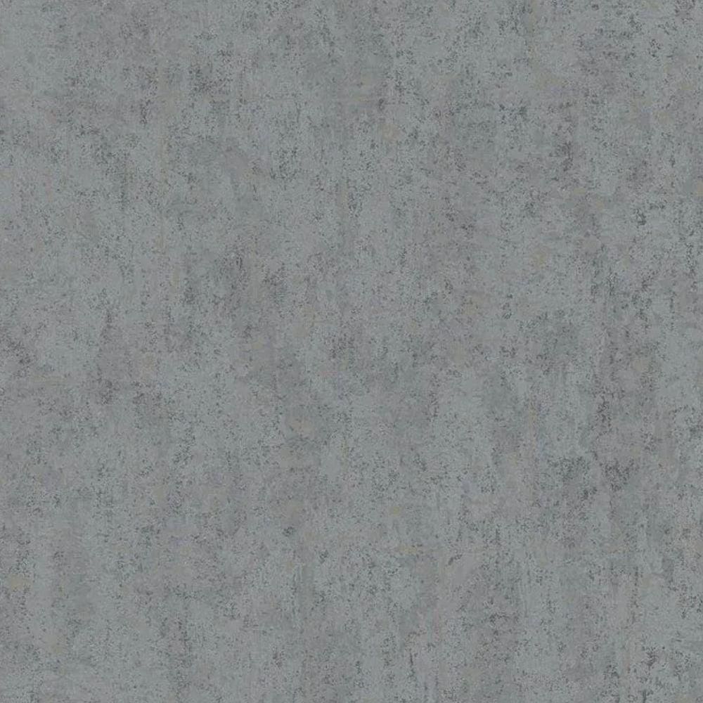 Papel De Parede Ivy Cimento Queimado Azul 6801-40