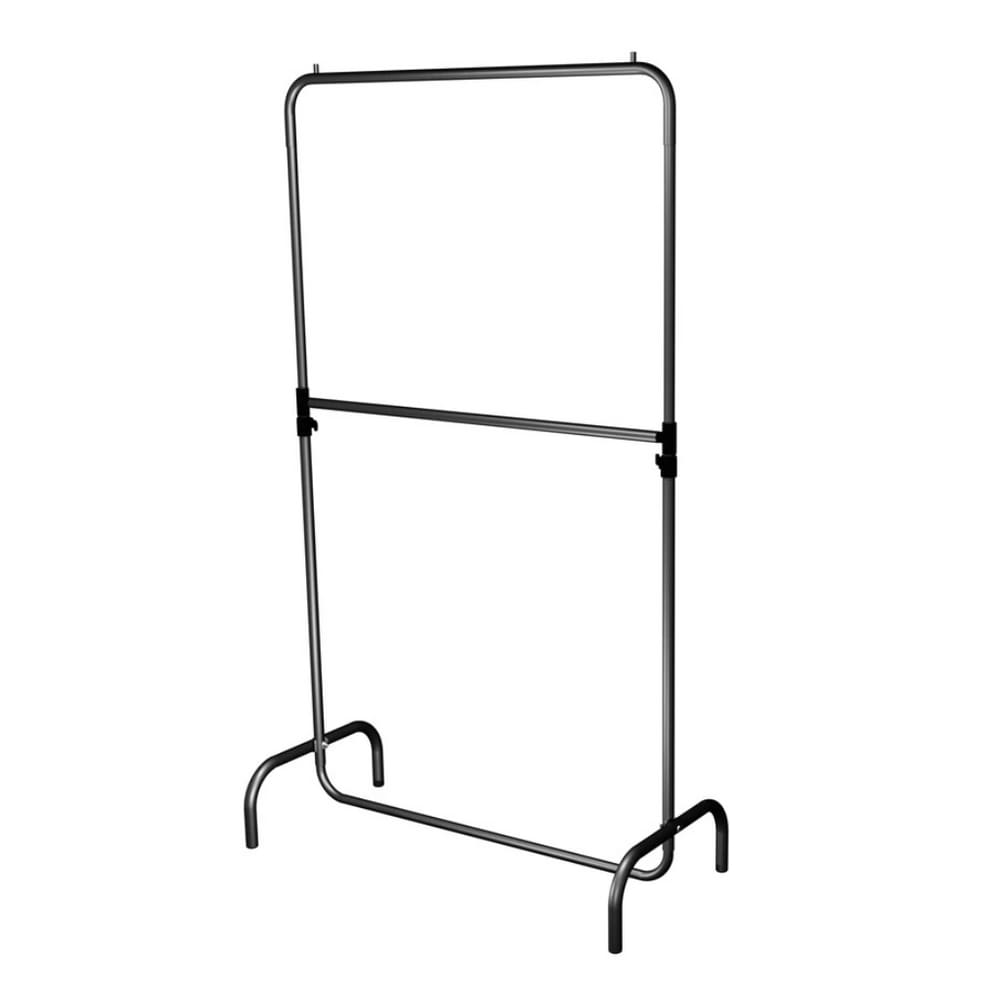 Arara Dupla De Roupa Cabideiro De Chão 80CM - Loja- Closets