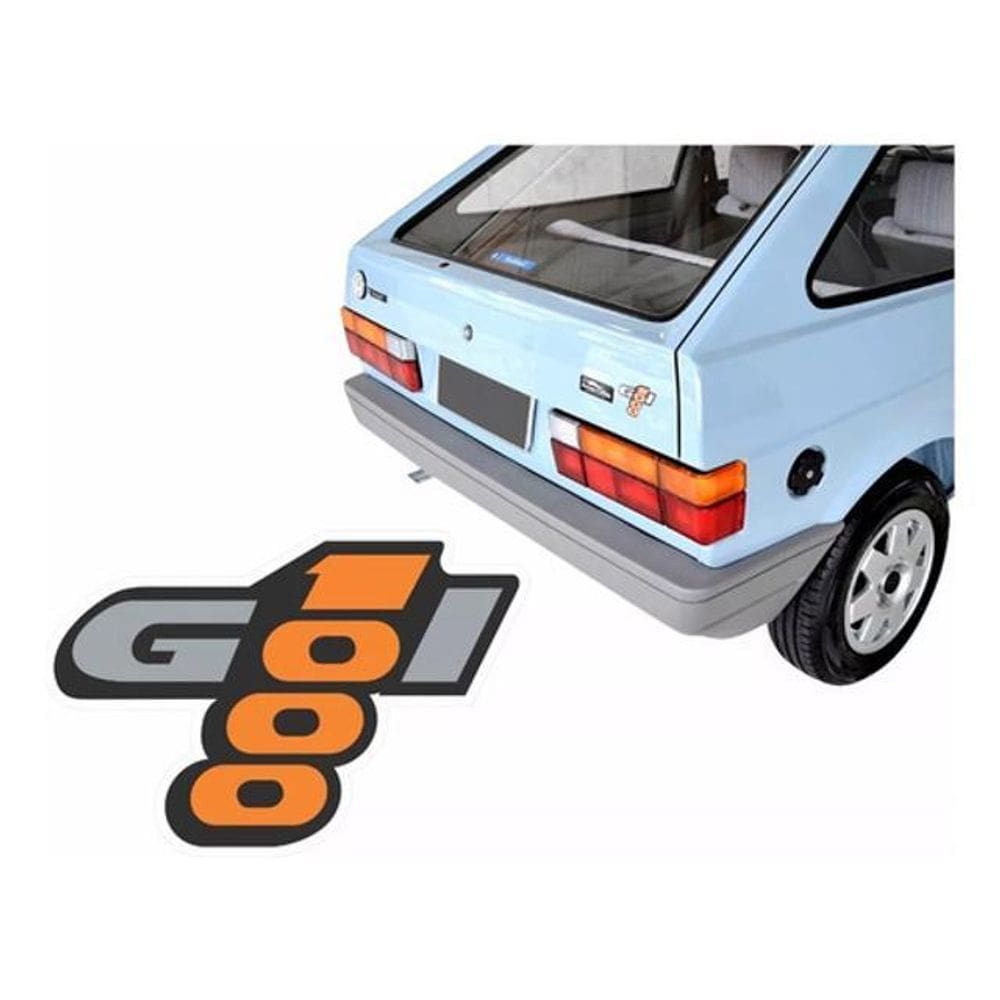 Adesivo Traseiro Volkswagen Gol Ad007