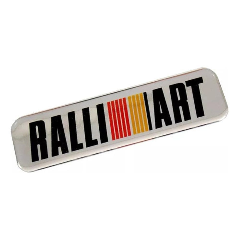 Adesivo Ralliart Resinado 2,6X10 Cms Rs36 Fk