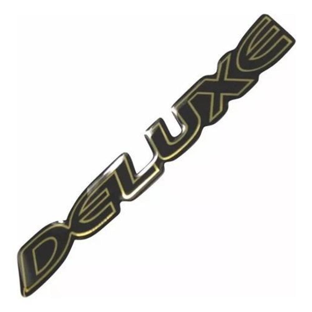 Adesivo Emblema Deluxe Compatível Blazer S10 Resinado Bar020