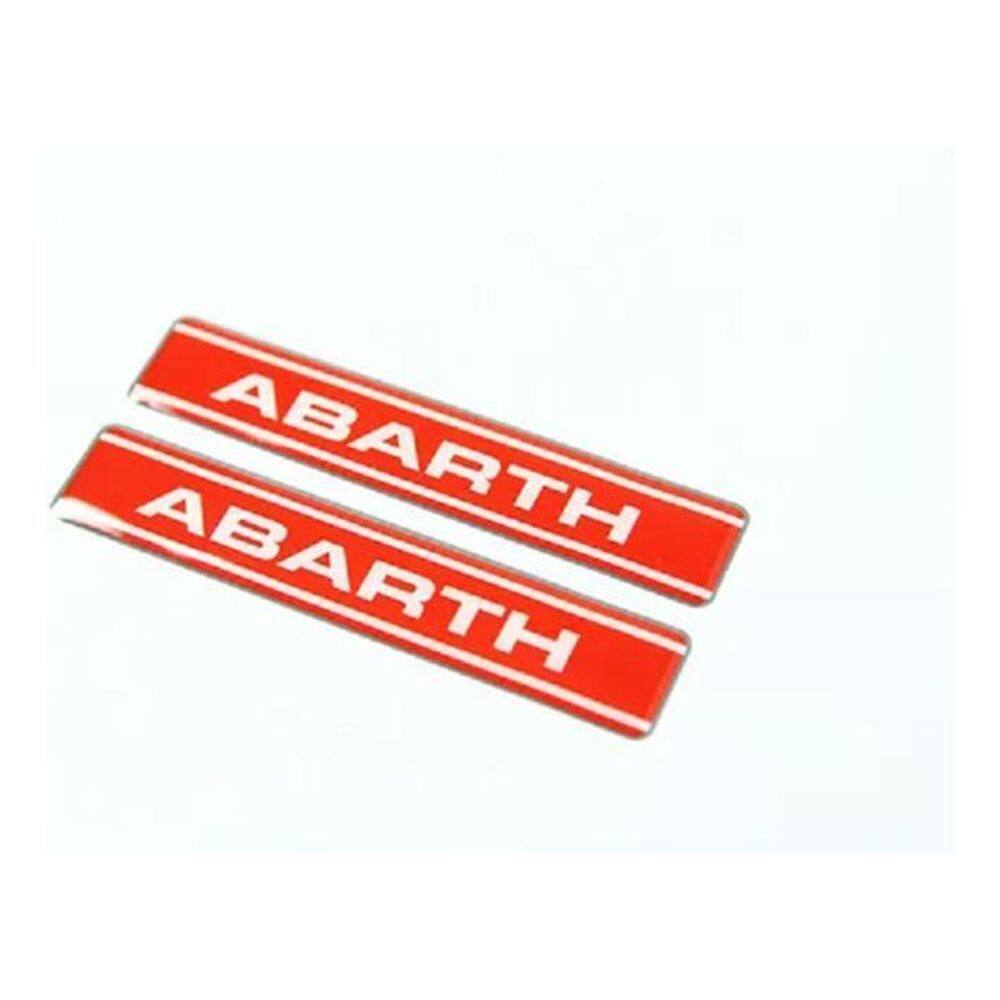 Emblema Adesivo Resinado Fiat Abarth Coluna Rs11 Fk