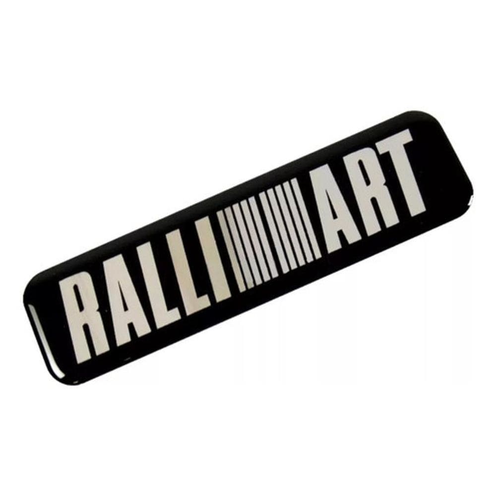 Adesivo Ralliart Resinado 2,6X10 Cms Rs33
