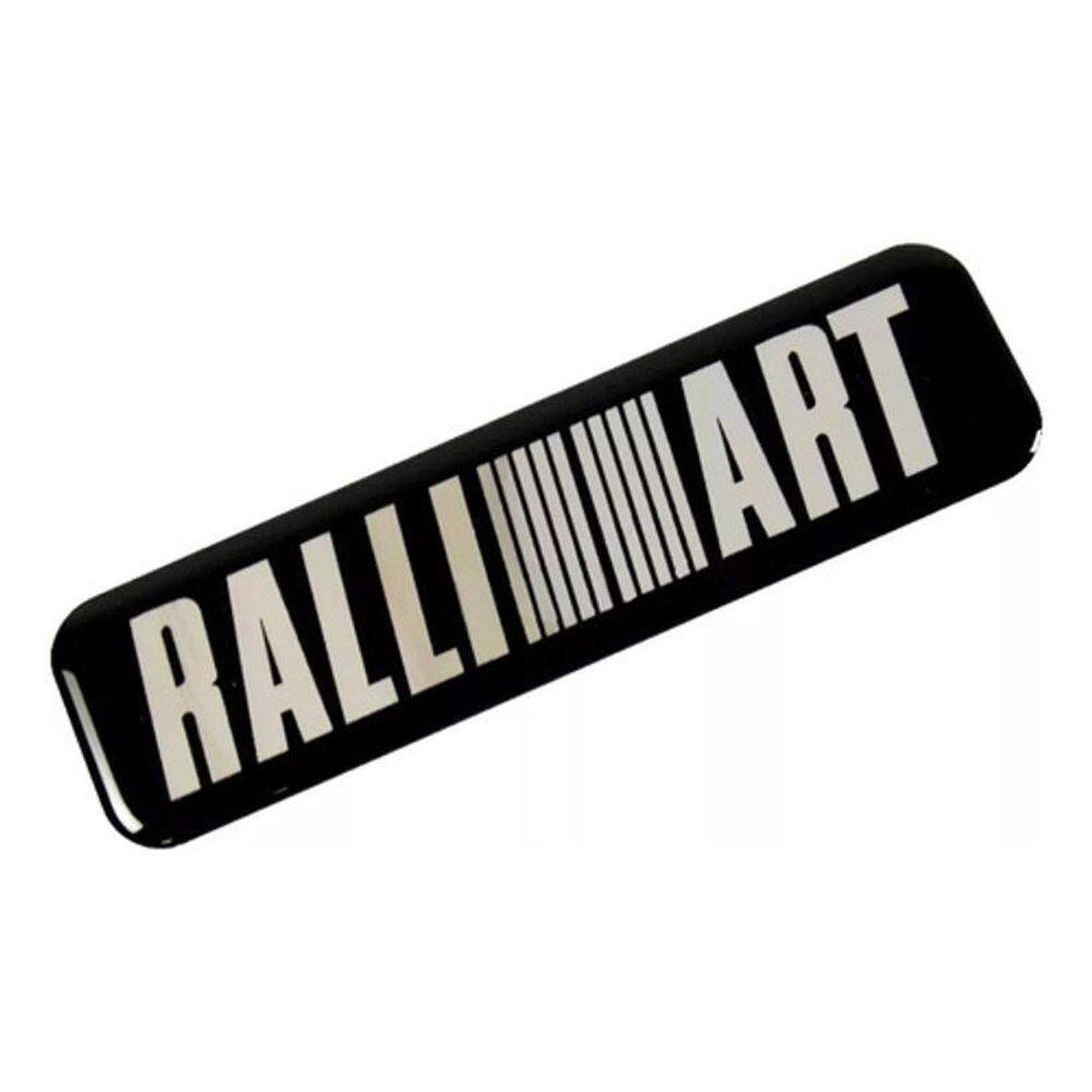 Adesivo Ralliart Resinado 2,6X10 Cms Rs33