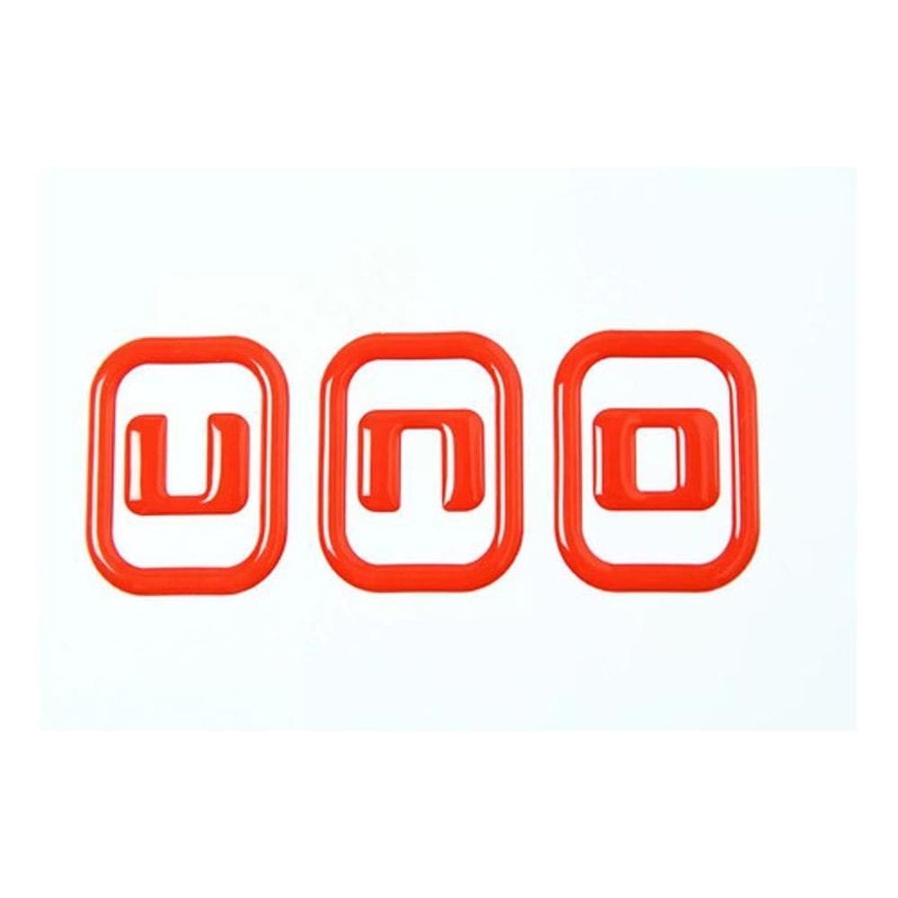 Emblema Adesivo Resinado Fiat Uno Rs22