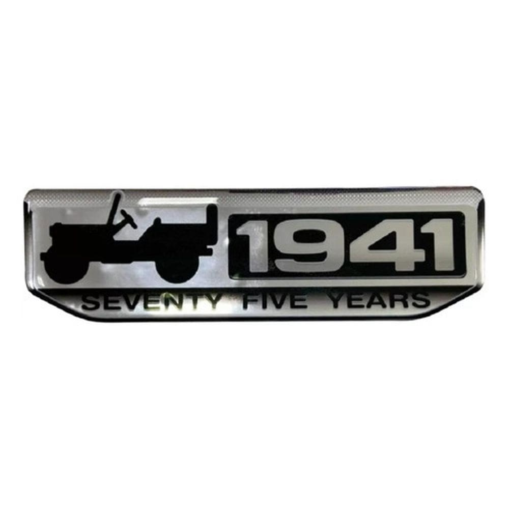Emblema 3D Jeep Renegade Wrangler Compass Sport 1941 75 Anos