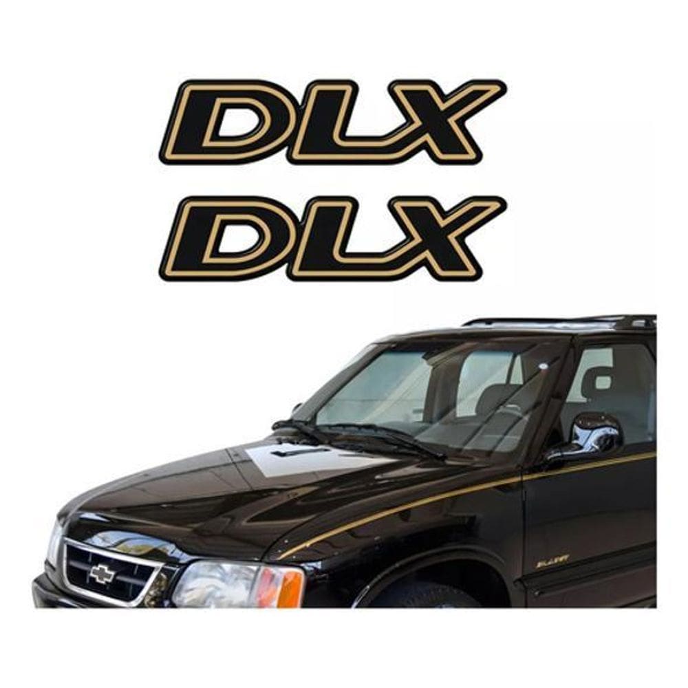 Adesivo Compatível Porta Blazer Executive Dlx Resinado F202