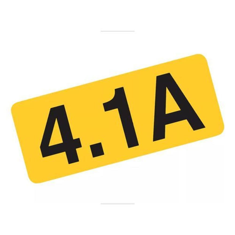 Adesivo Motor Opala Caravan 4.1A Opl22