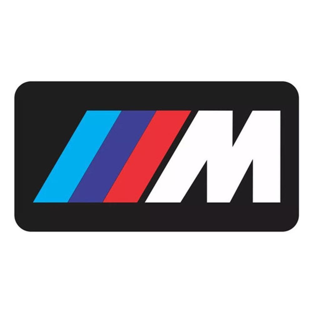 Adesivo Emblema Resinado Compatível Com Bmw M 2X1 Cms Re19