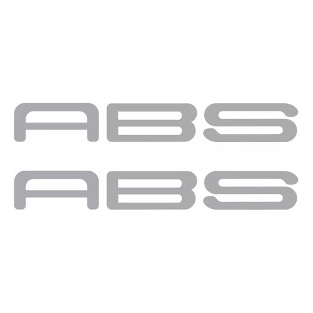 Faixa Emblema Adesivo Kawasaki Abs Prata Par Abs02